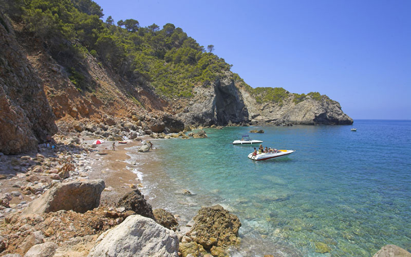 Beaches in Estellencs Beaches in Estellencs
