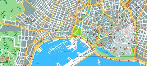 Map of Palma de Mallorca